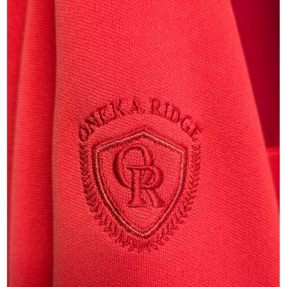 Nike Golf Dri-Fit Tour Performance 1/4 Zip Pullover Mens 2XL Red - Picture 7 of 13